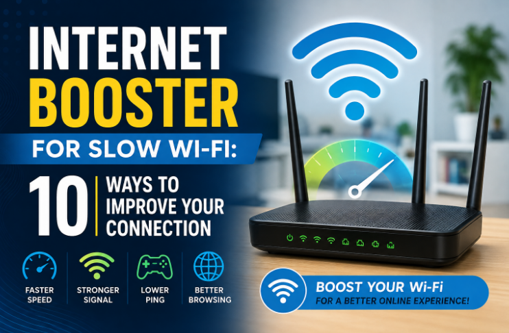 Internet Booster for Slow Wi-Fi: 10 Ways to Improve Your Connection