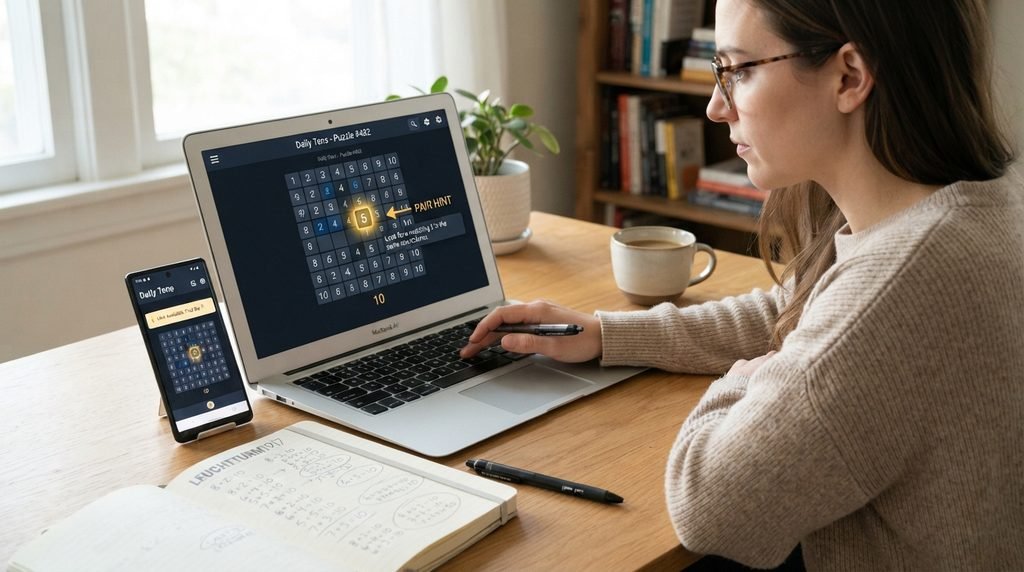 How the Daily Tens Hint System Works